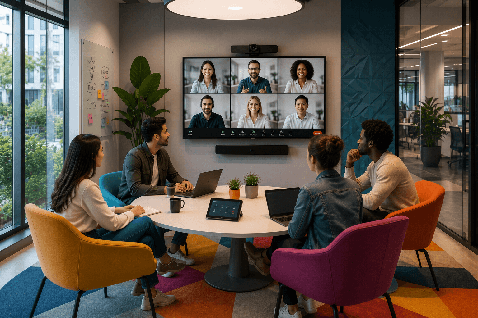 Huddle Room — PeopleLink workspace solution